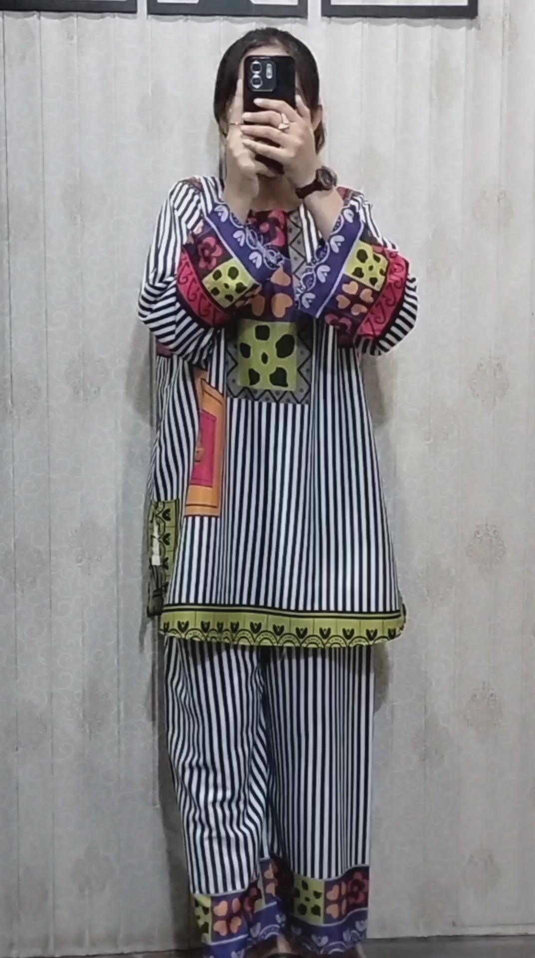 Bella - Printed Shirt & Trouser